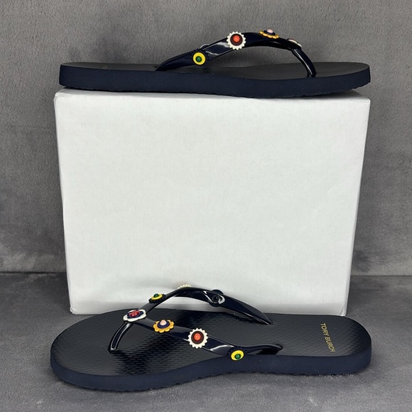🔥🔥🔥Tory Burch Marguerite Women’s flip-flop Size: 6-7🔥🔥🔥 - Picture 3 of 11